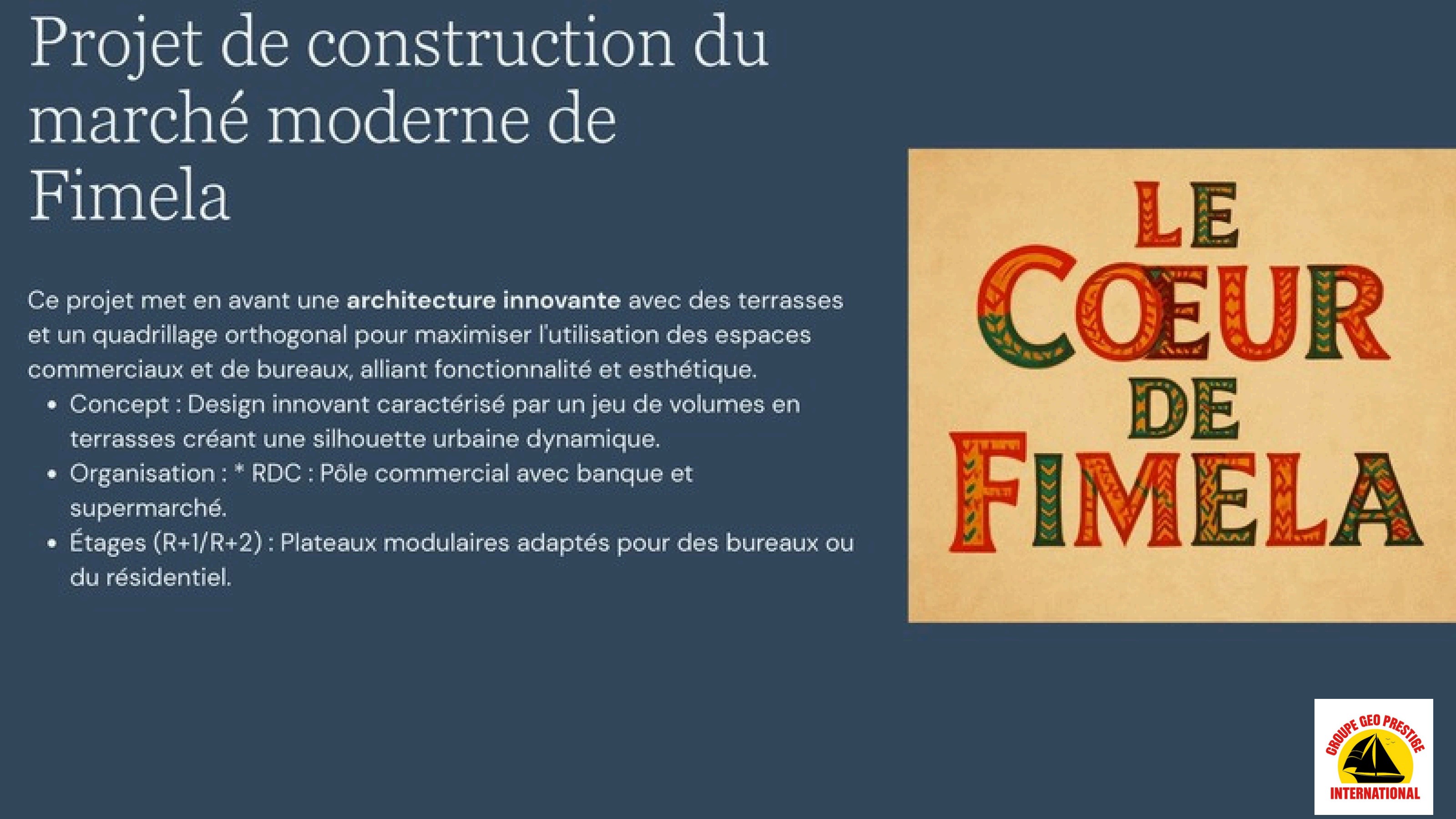 Marché Moderne de Fimela