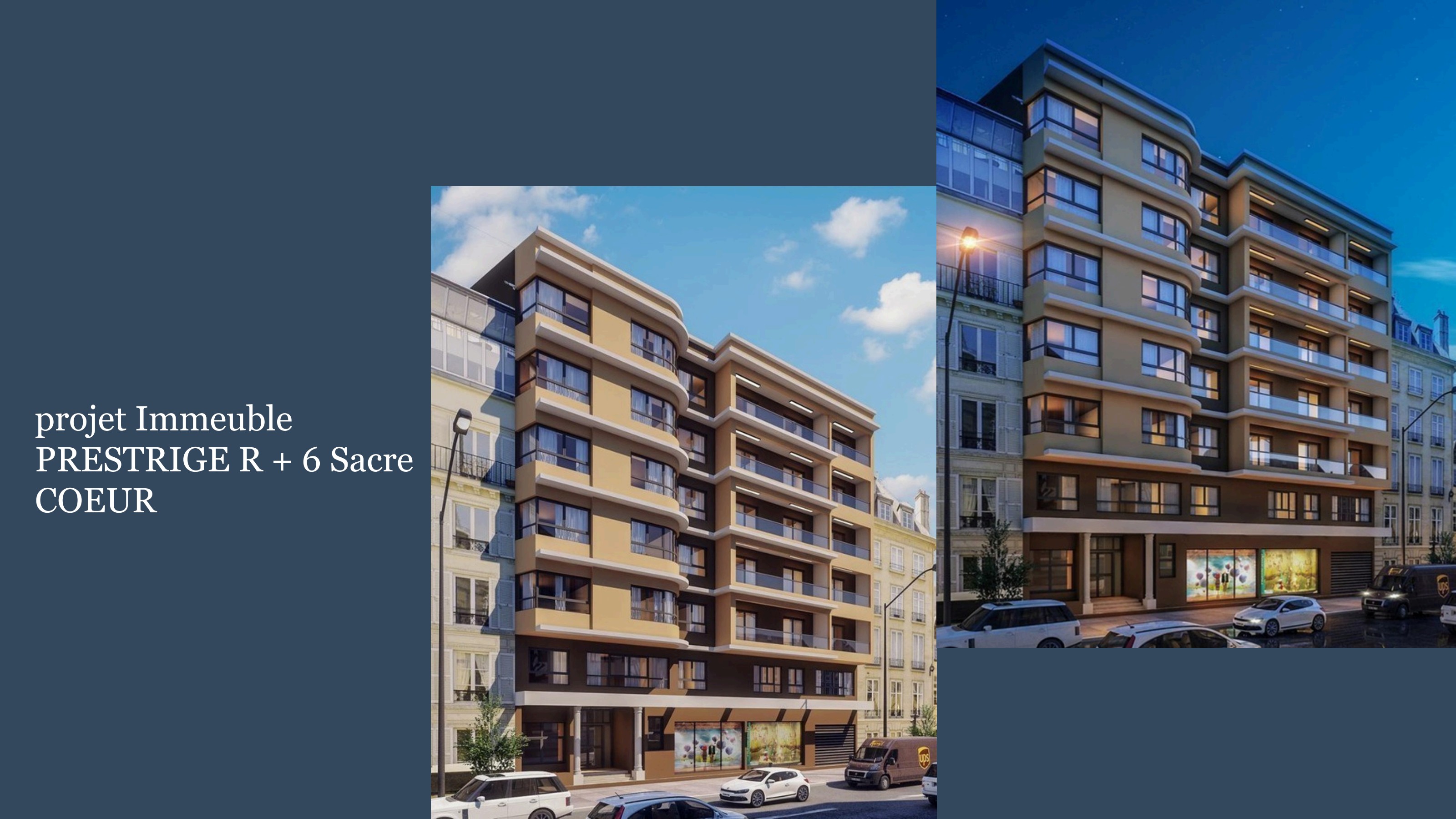 Immeuble Prestige R+6 Sacré-Cœur