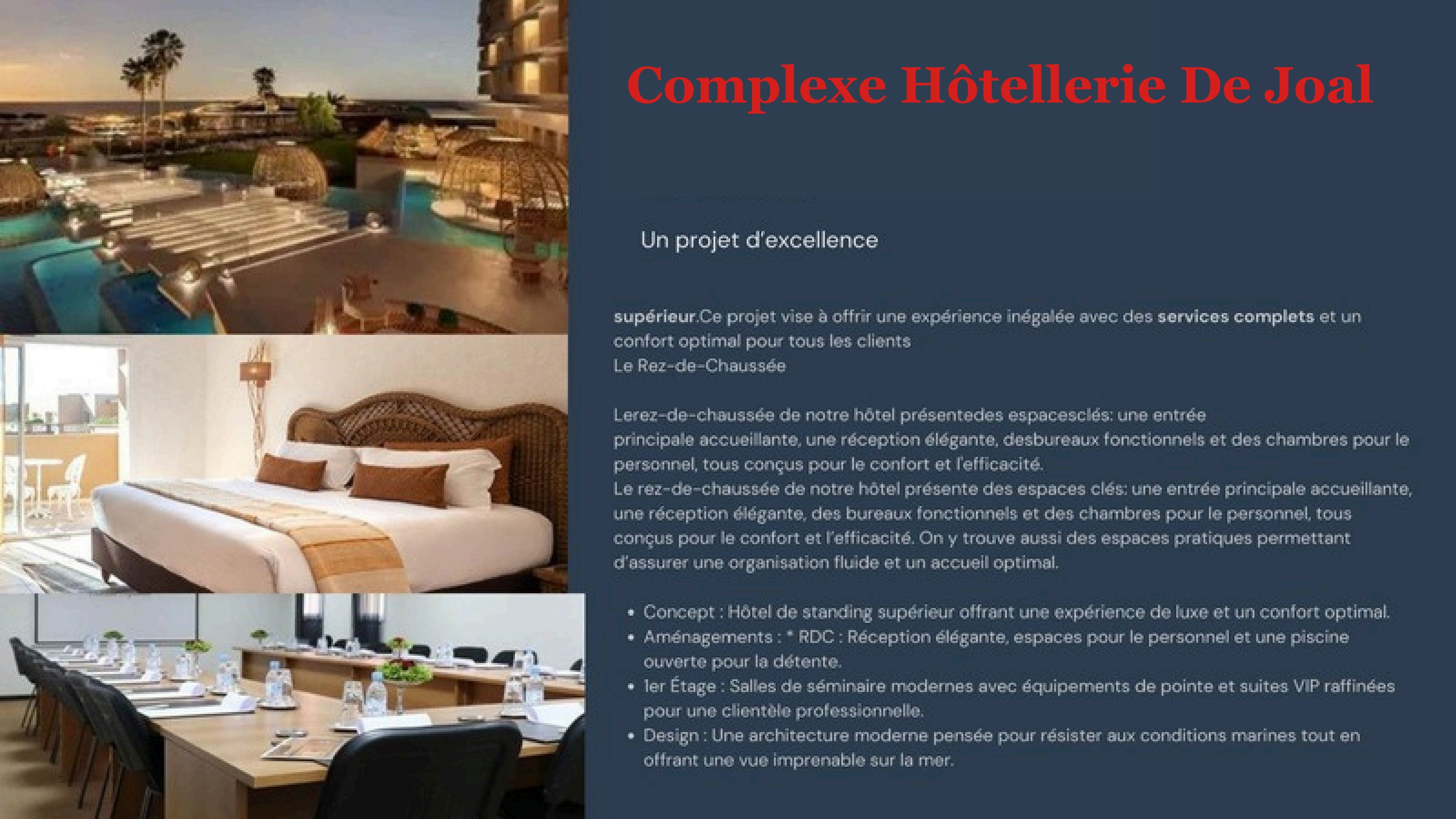 Complexe Hôtellerie de Joal